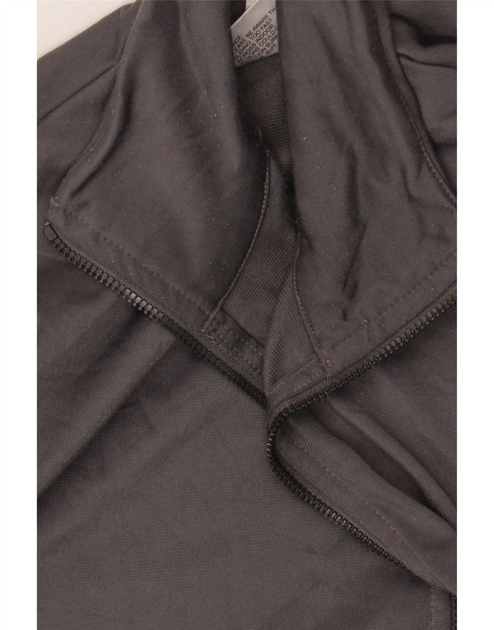 Adidas Męska bluza dresowa, duża, szara, poliestrowa