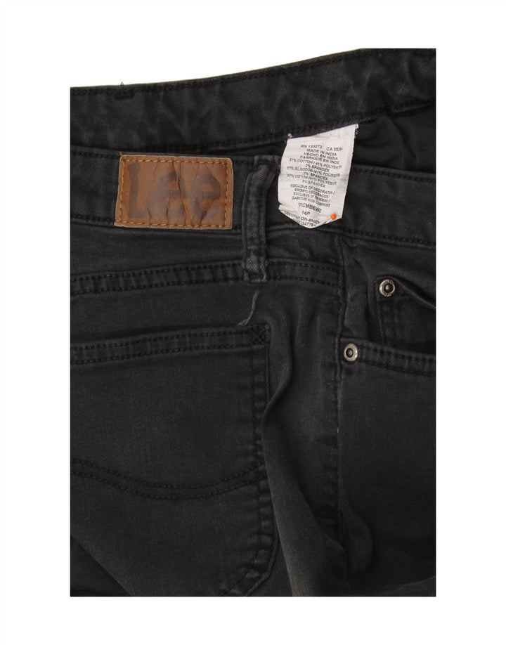 Damskie jeansy Lee Bootcut UK 14 XL W36 L28 Szara bawełna