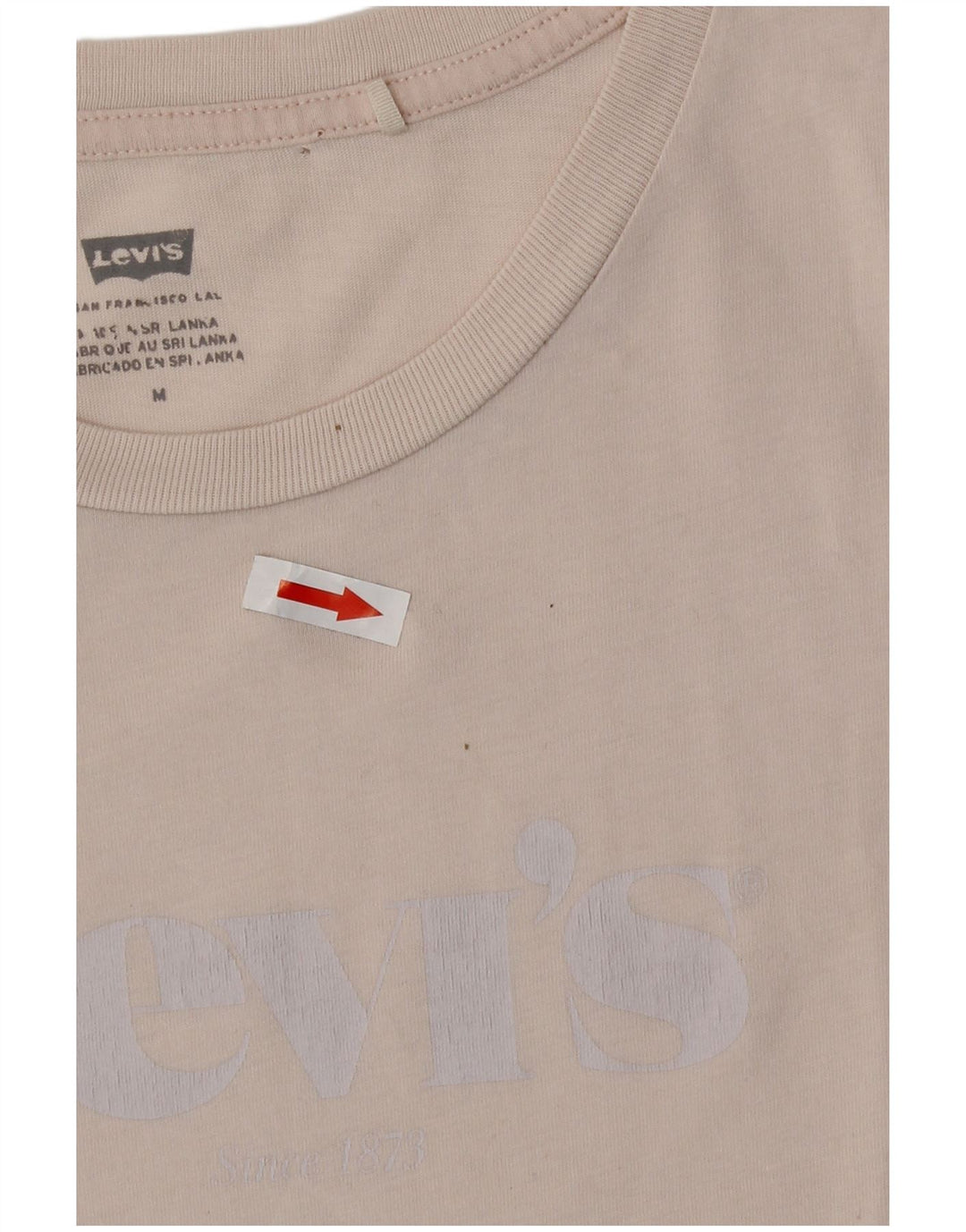 Koszulka damska Levi's Top UK 12 Średni róż