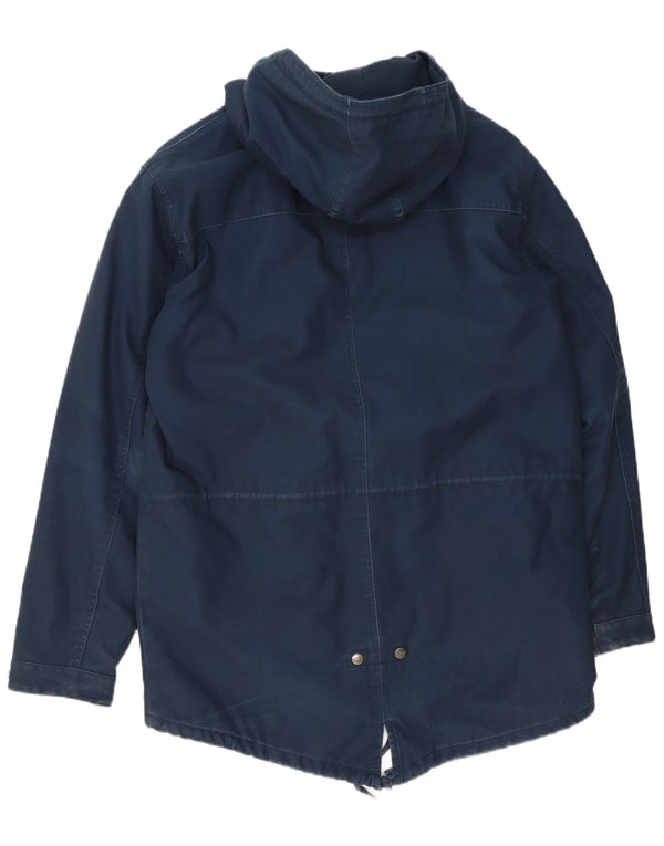 Męska kurtka parka z kapturem Carhartt UK 42 XL, granatowa, poliester