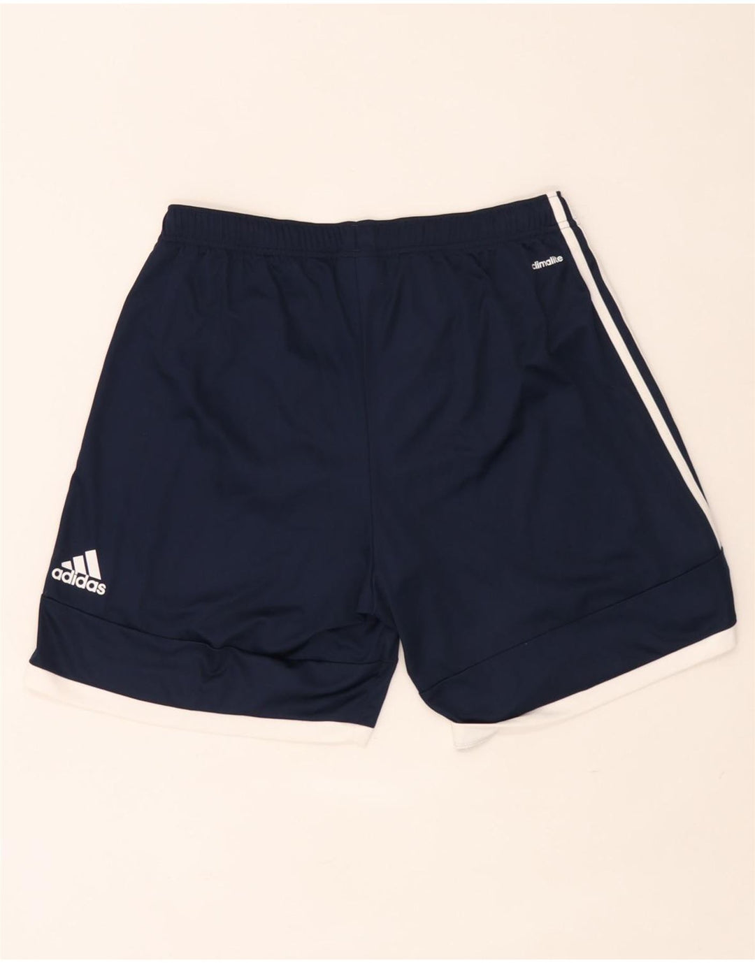 Męskie spodenki sportowe Adidas Climalite, duże, granatowe, z poliestru