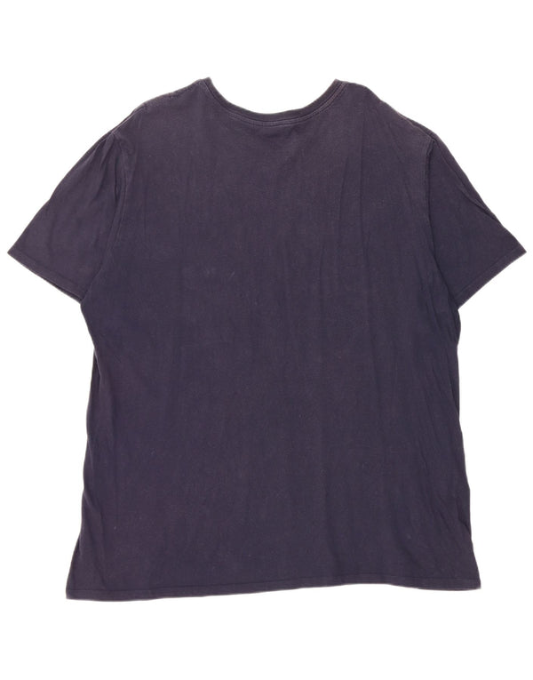 Męski T-shirt Nike Athletic Cut Graphic Top 2XL Granatowy