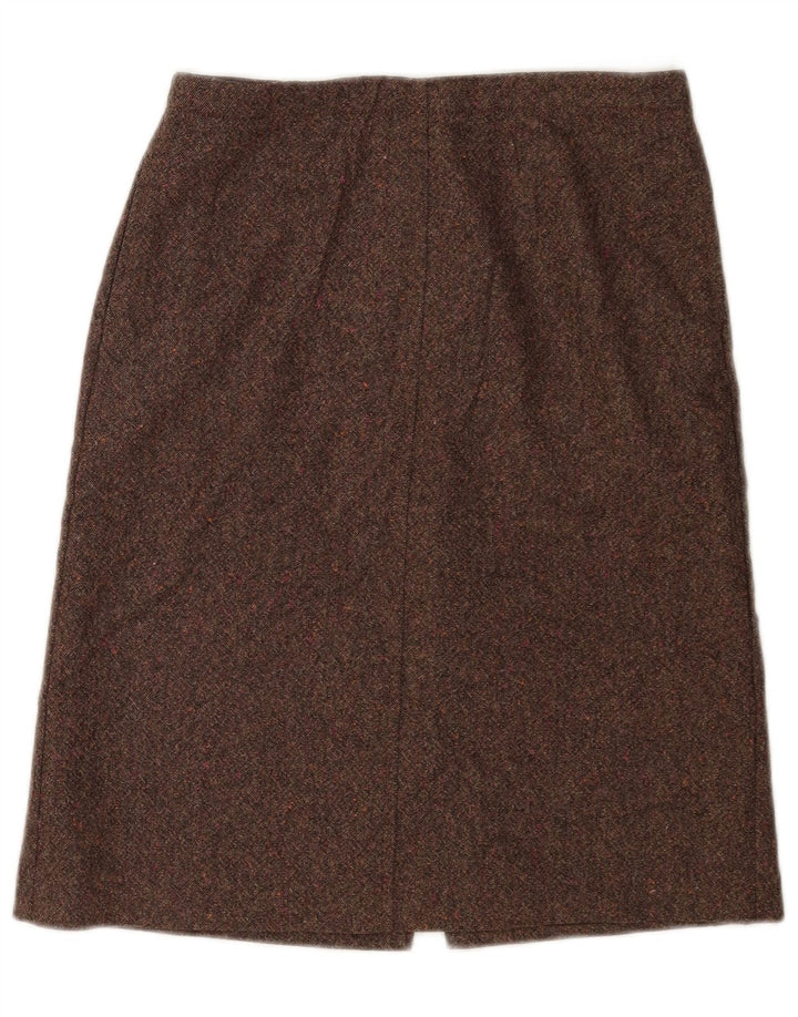 Damska spódnica midi J. Crew W28 Średniobrązowy nakrapiany
