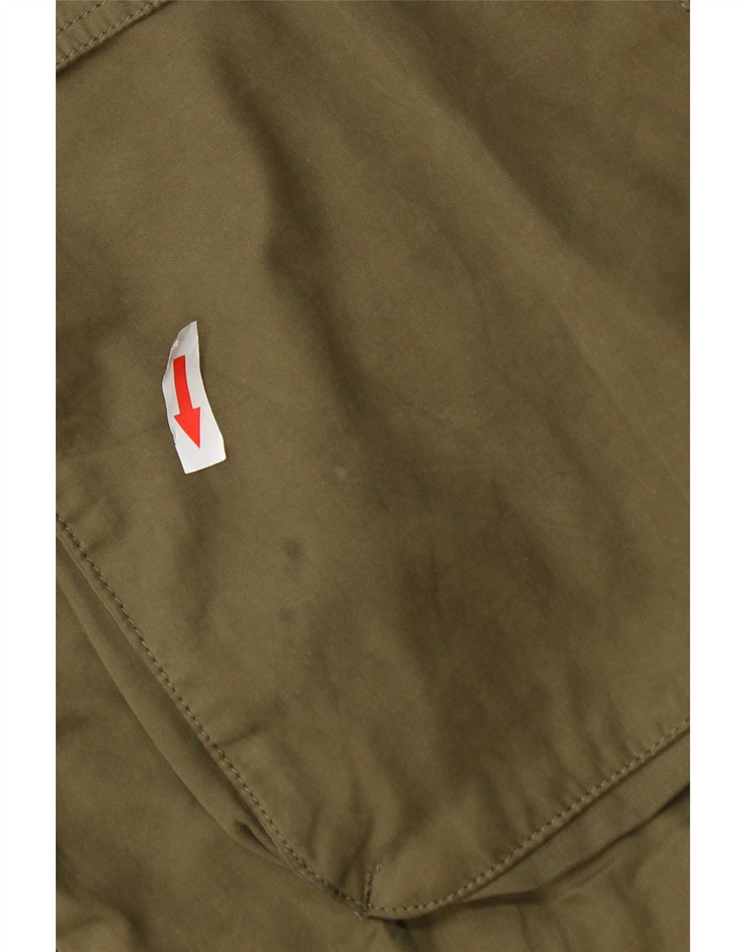Damska kurtka parka z kapturem Marks & Spencer, UK 18 XL, khaki, poliester