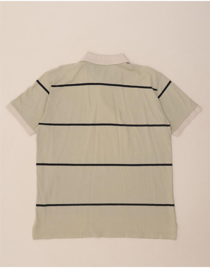 Męska koszulka polo Murphy & Nye 2XL, beżowa, bawełniana w paski