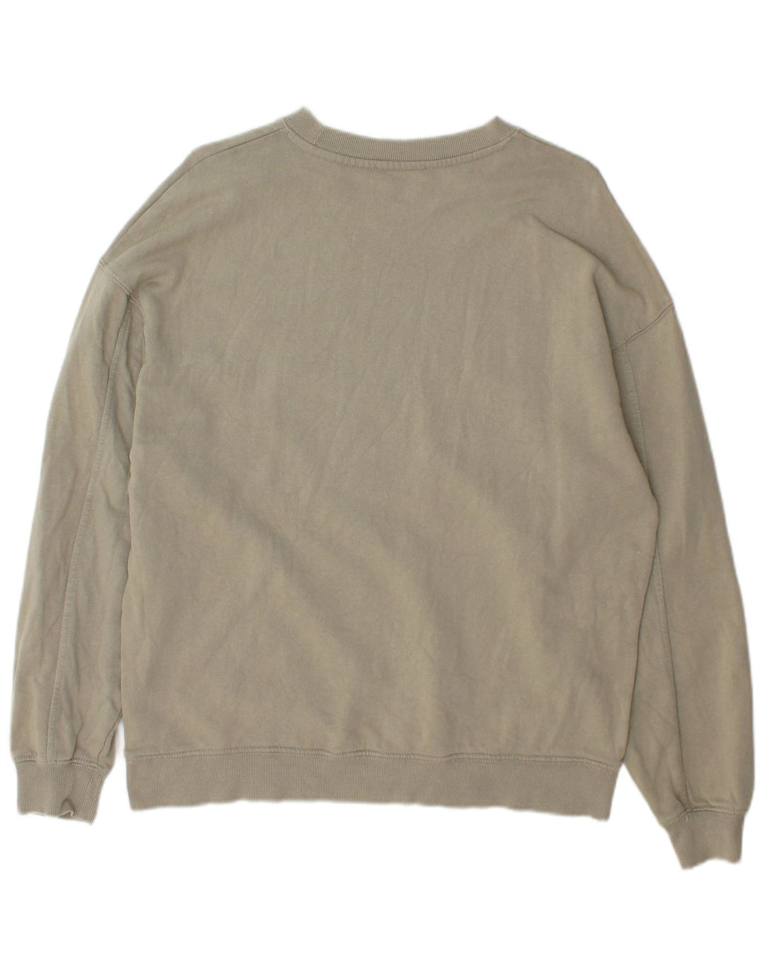 Męski sweter Zara, średniej wielkości khaki, bawełniany