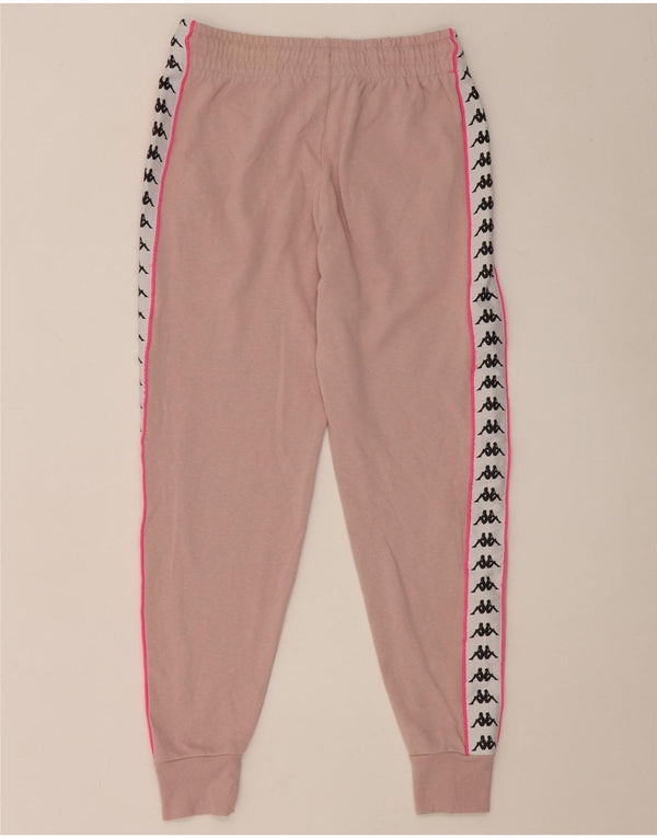 Damskie spodnie dresowe Kappa Joggers UK 10 Small Pink Colorblock