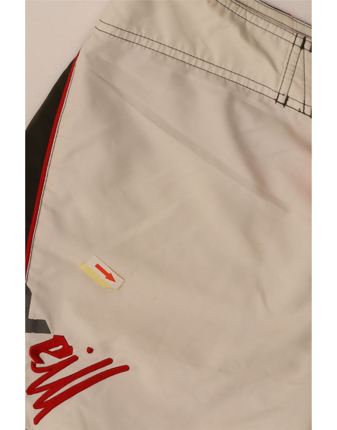 Męskie spodenki kąpielowe O'NEILL z grafiką, poliester w kolorze średniej bieli