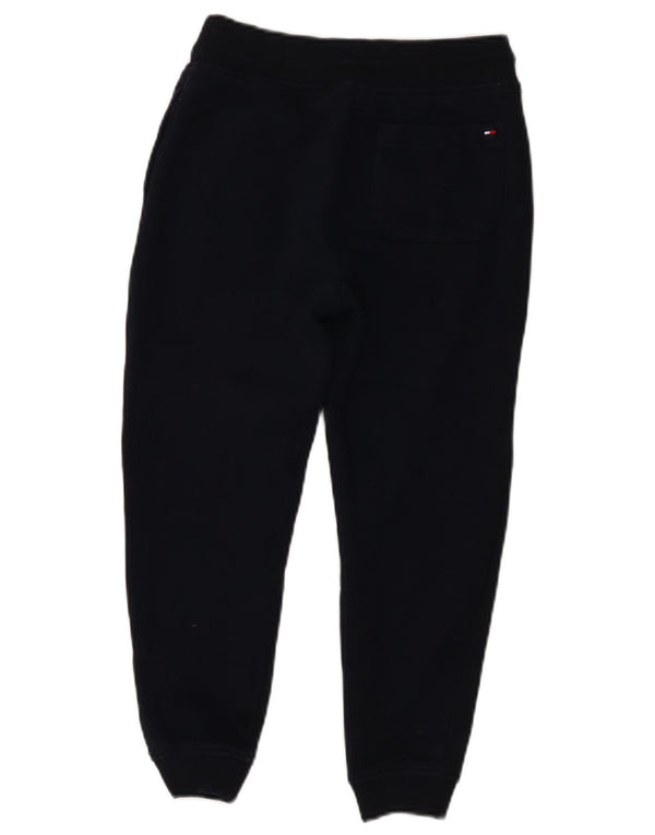 Tommy Hilfiger Boys Tracksuit Trousers Joggers 8-9 Years Medium Navy Blue