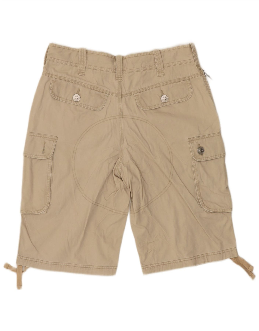 Męskie spodenki cargo Benetton IT 48 Medium W36 beżowa bawełna