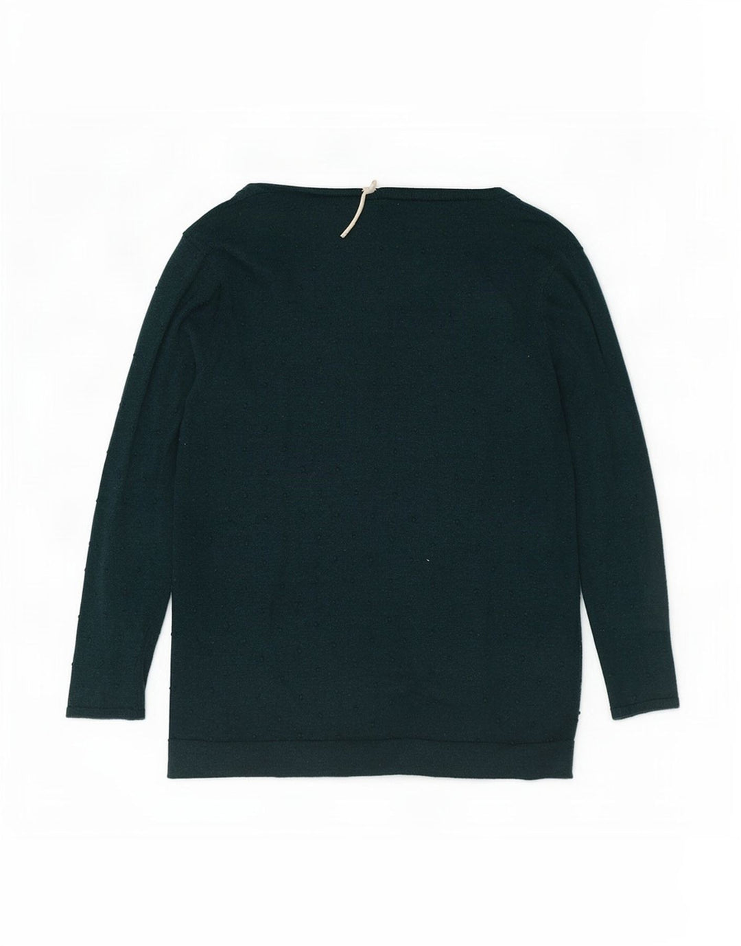 Damski sweter rozpinany White Stuff o regularnym kroju UK 16, duży, zielony, nakrapiany