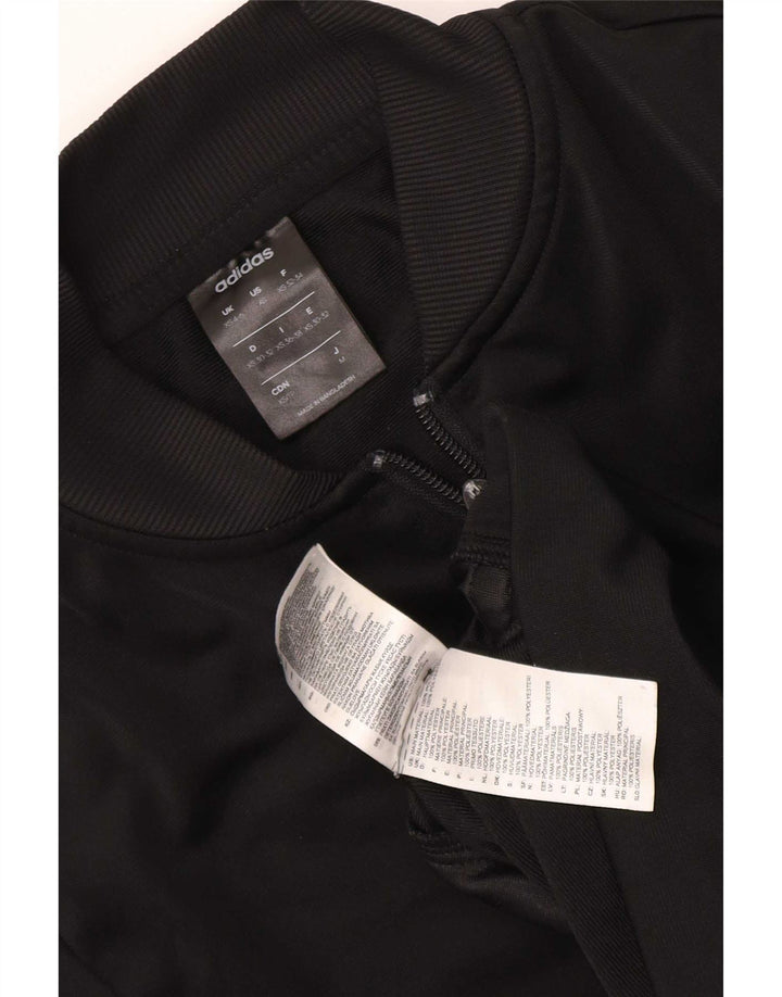 Damska bluza dresowa Adidas UK 4/6 XS Czarny poliester