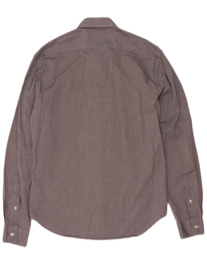 Koszula męska Burberry, mała, niebieska, bawełniana