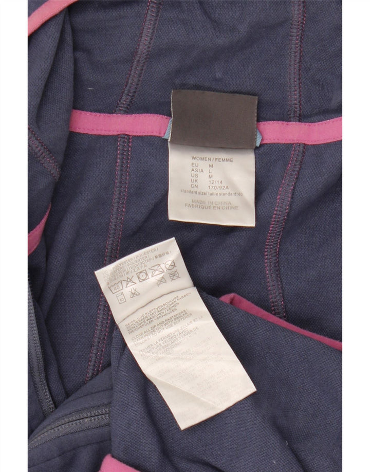 Damska kurtka dresowa z kapturem Jack Wolfskin UK 12/14 Średni niebieski