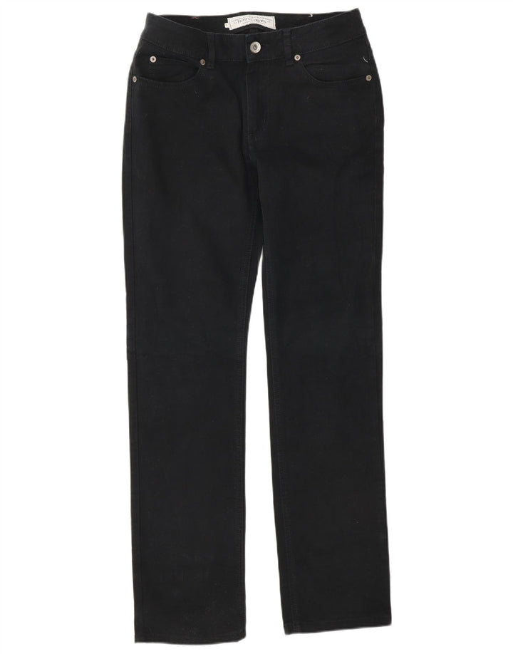 Damskie proste dżinsy Henry Cottons W27 L30 Czarna bawełna