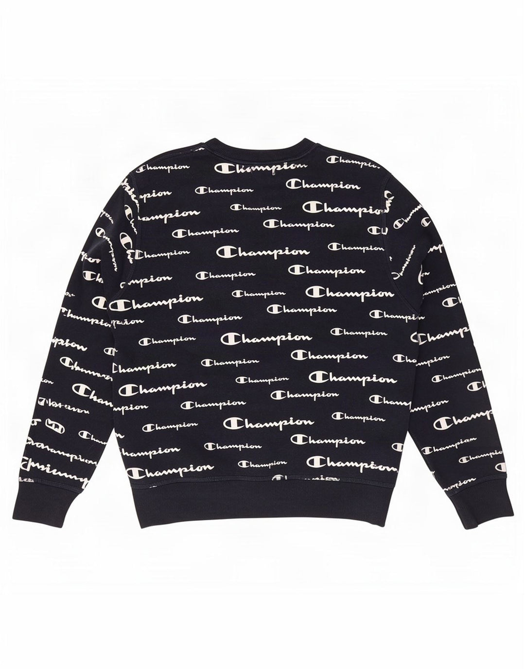 Męski sweter z grafiką Champion, mały, granatowy, poliester