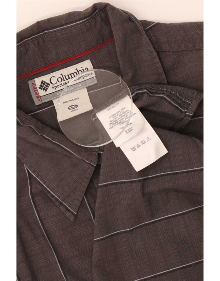 Koszula męska Columbia 2XL, bawełniana szara krata
