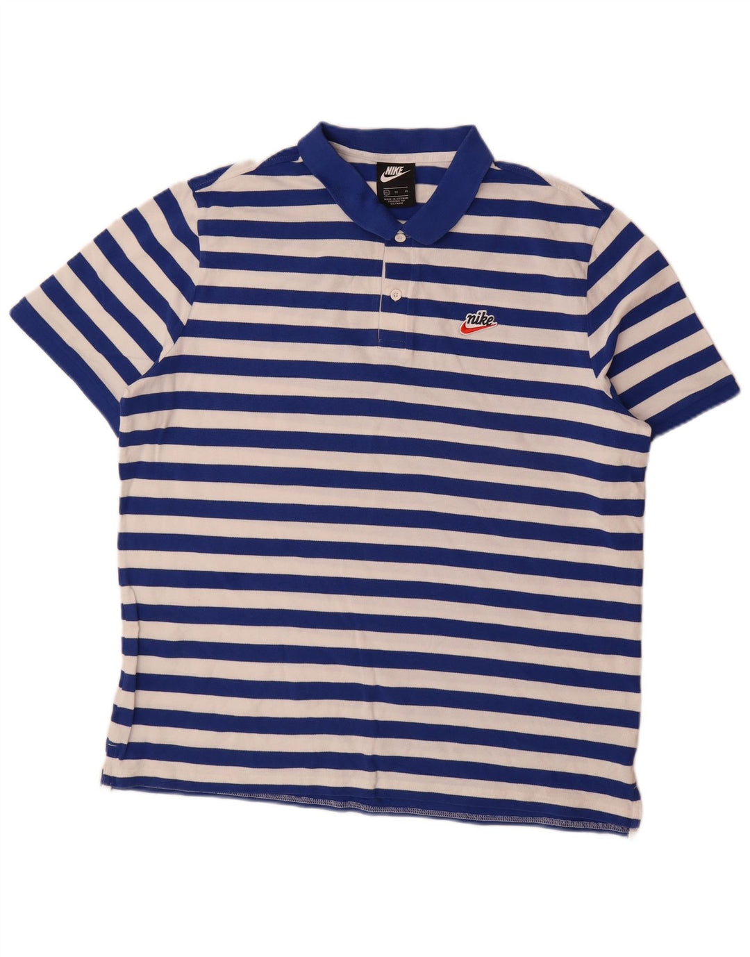 Męska koszulka polo Nike XL, niebieska, bawełniana