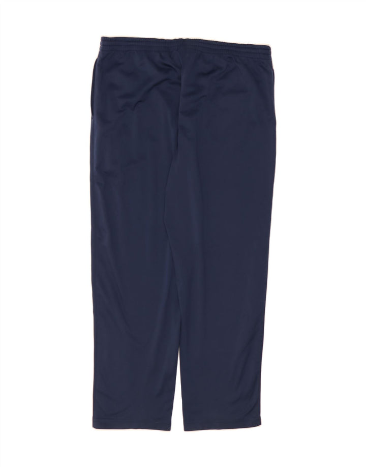 REEBOK Mens Tracksuit Trousers Large Navy Blue Polyester Vintage Reebok and Second-Hand Reebok from Messina Hembry 