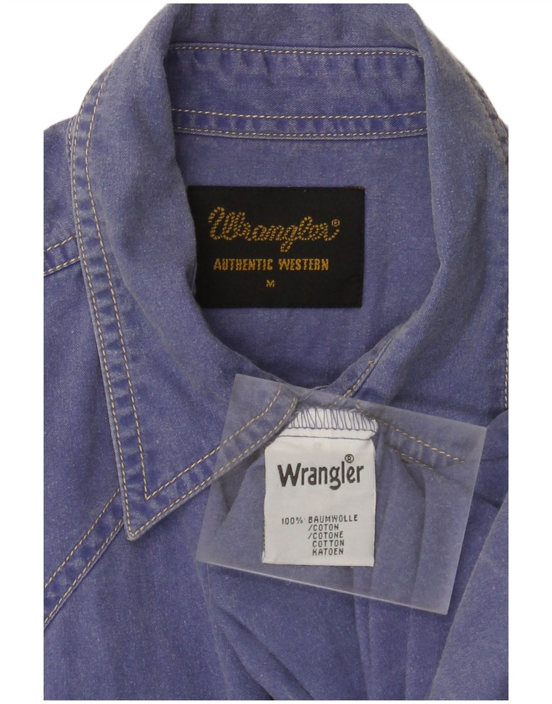 Koszula męska WRANGLER, bawełniana, w kolorze jasnoniebieskim
