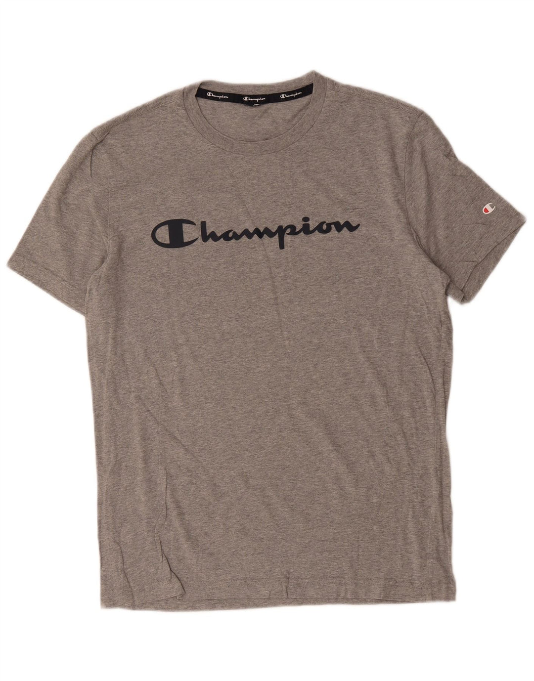 Męski T-shirt Champion z grafiką, średni szary