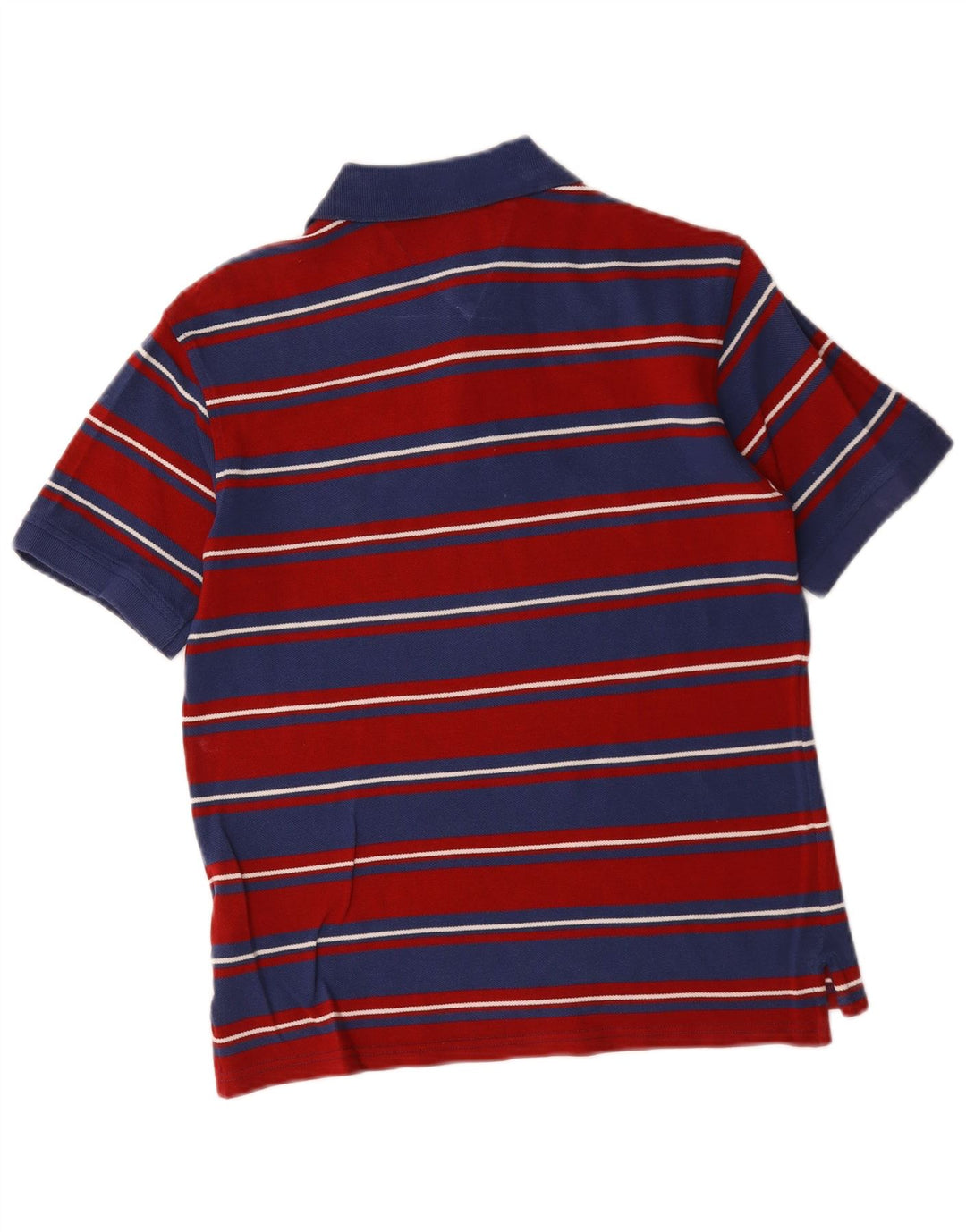 Męska koszulka polo Tommy Hilfiger, mała, bawełniana w czerwone paski