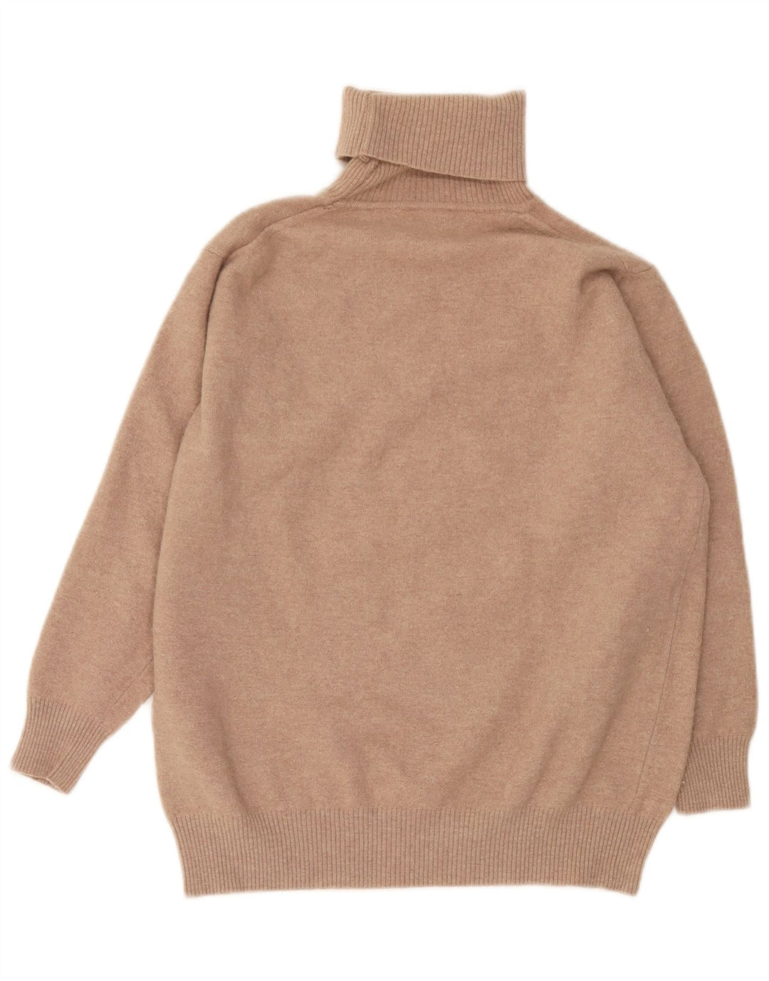 Sweter damski Max Mara Weekend z wywijanym dekoltem UK 12 średni beż
