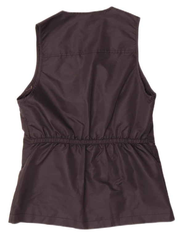 Damska kamizelka użytkowa VINTAGE UK 10/12 Średni czarny poliamid