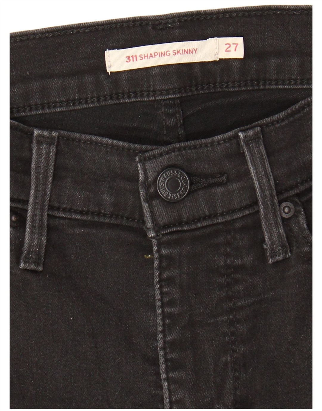 Damskie jeansy LEVI'S 311 Shaping W27 L26 Black