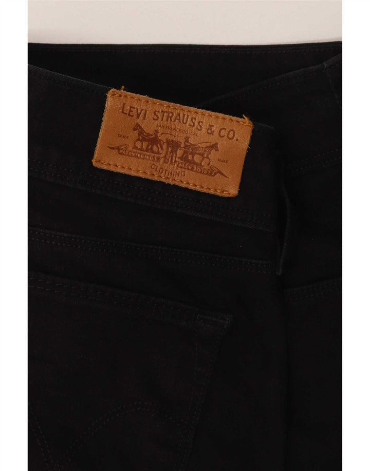 Damskie jeansy Levi's 571 Slim W28 L27 Czarne
