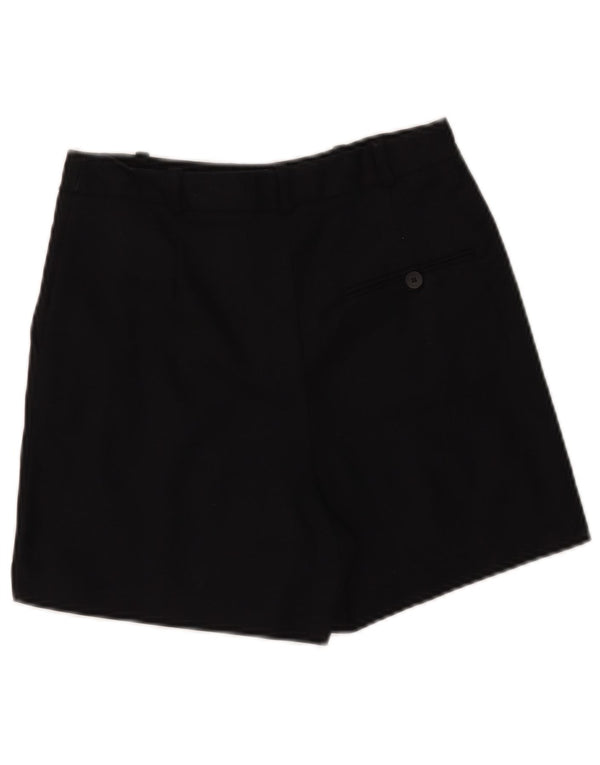 Damskie spodenki chino z wysokim stanem Zara XS W24, czarne, bawełniane