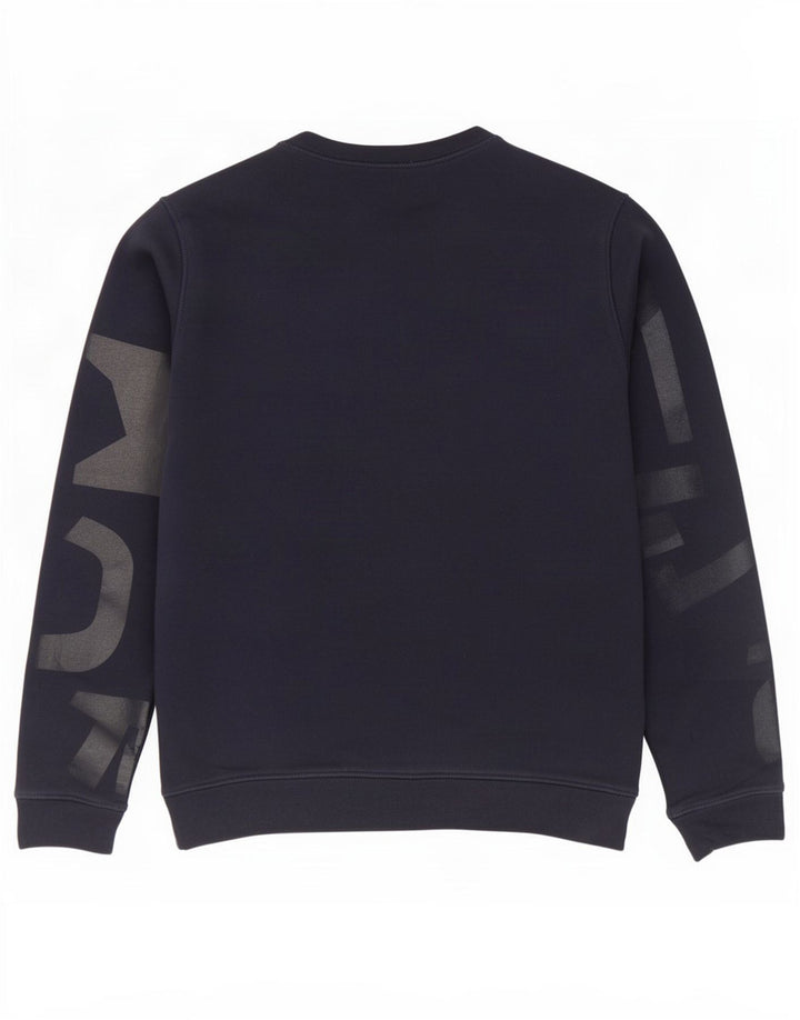 Lacoste Damska bluza z grafiką, rozmiar 40, średni granatowy, bawełniany