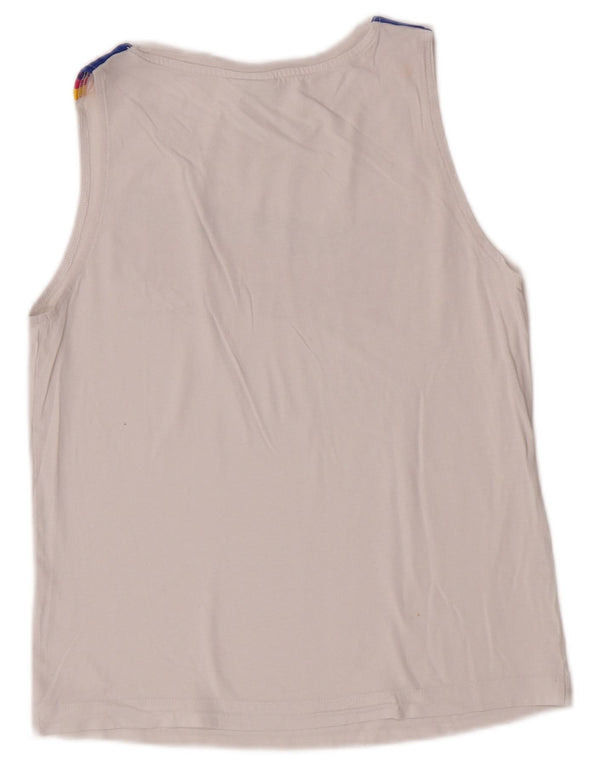 Damska kamizelka graficzna Champion Top UK 10 Small White