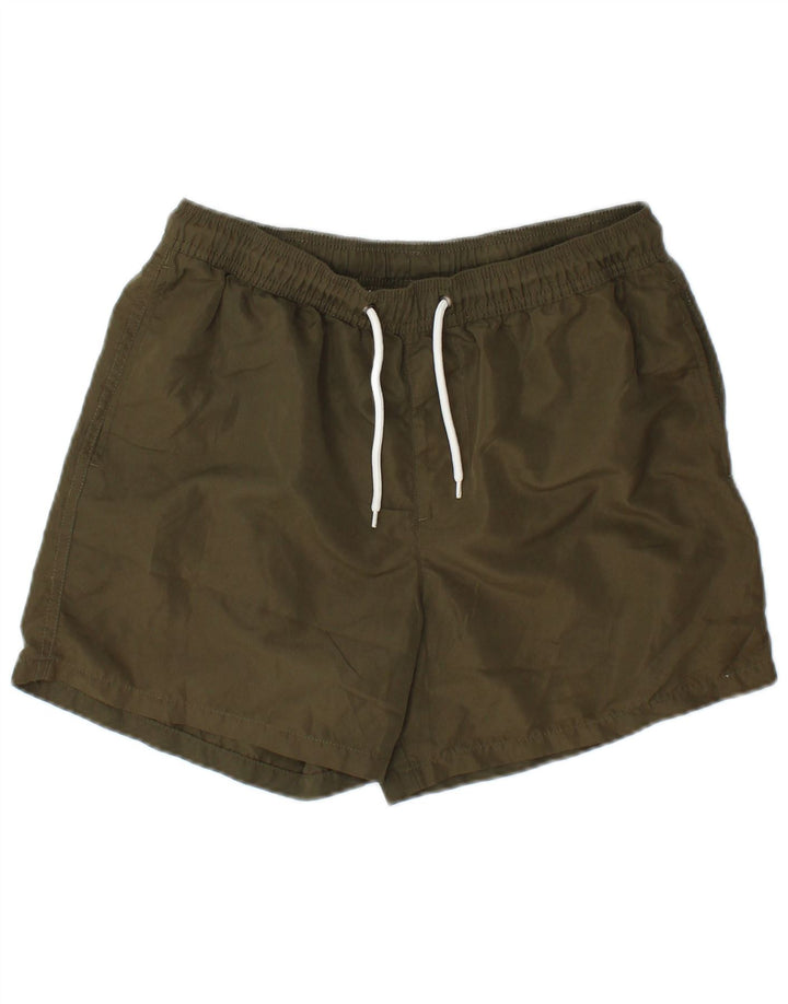 Męskie spodenki kąpielowe Jack & Jones, średni khaki, poliester