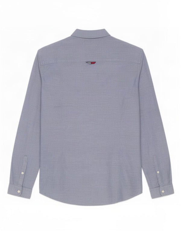 Męska koszula slim fit Tommy Hilfiger w kolorze średnioniebieskim, bawełniana