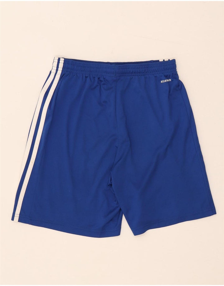 Męskie spodenki sportowe Adidas Aeroready, małe, niebieskie