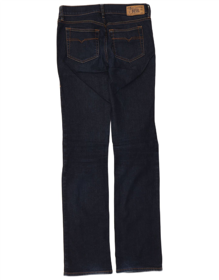Damskie jeansy Diesel Slim W27 L32 Niebieskie bawełniane