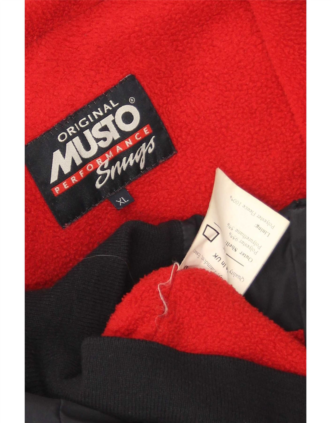 Męska kurtka bomber Musto UK 42 XL, granatowa, poliester