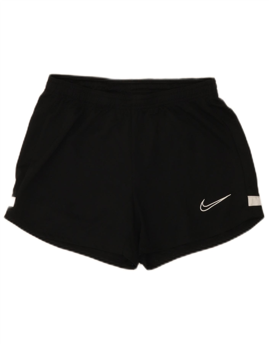 Damskie spodenki sportowe Nike UK 8, mały czarny, poliester z blokami kolorów