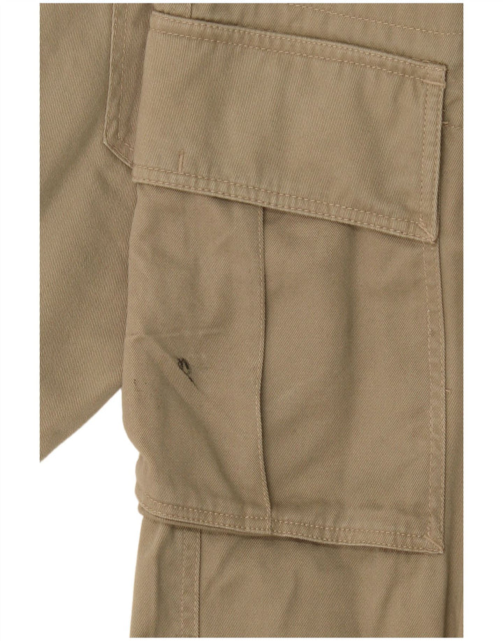 Męskie proste spodnie cargo Volcom W32 L27, bawełna khaki