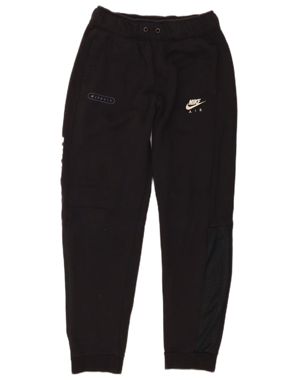 Męskie spodnie dresowe Nike z grafiką, 13-14 lat, XL, czarne, bawełniane