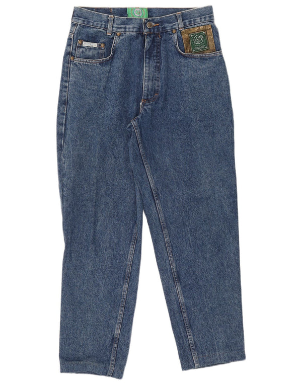 Damskie jeansy z wysokim stanem Multiblu IT 48 XL W32 L27 Niebieskie