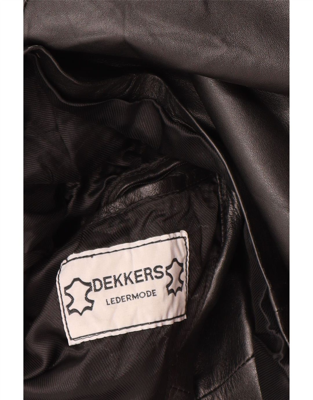 Vintage męska skórzana kurtka UK 42 XL czarna skóra