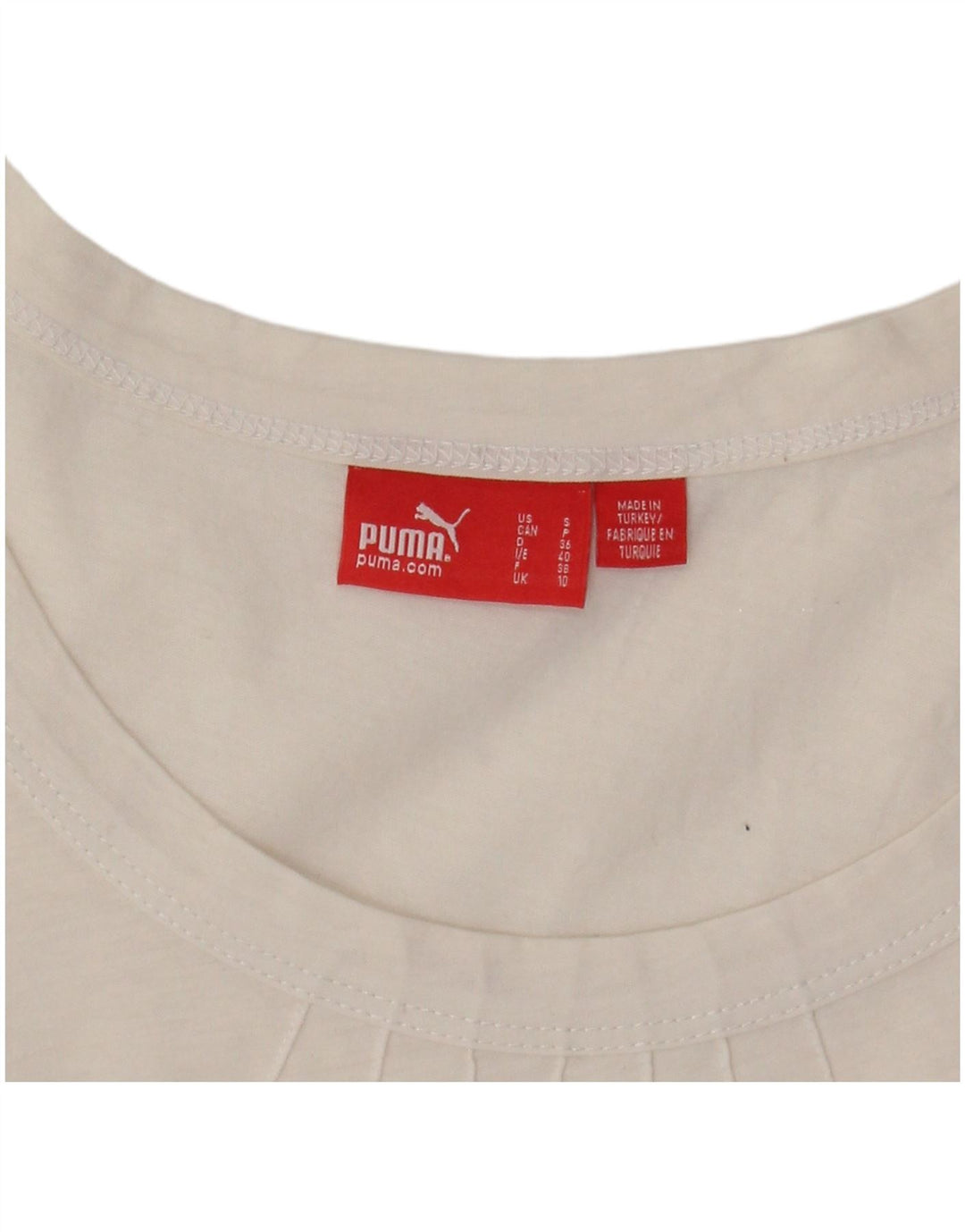 Damska kamizelka PUMA Top UK 10 w małe białe paski, bawełniana