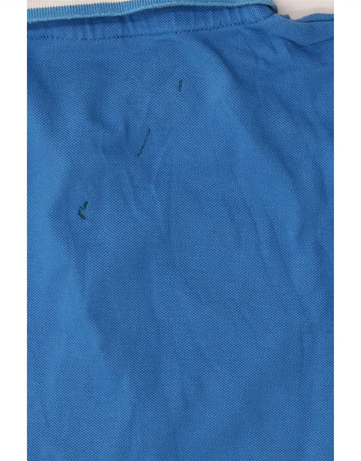 Męska koszulka polo Fila w małe niebieskie paski