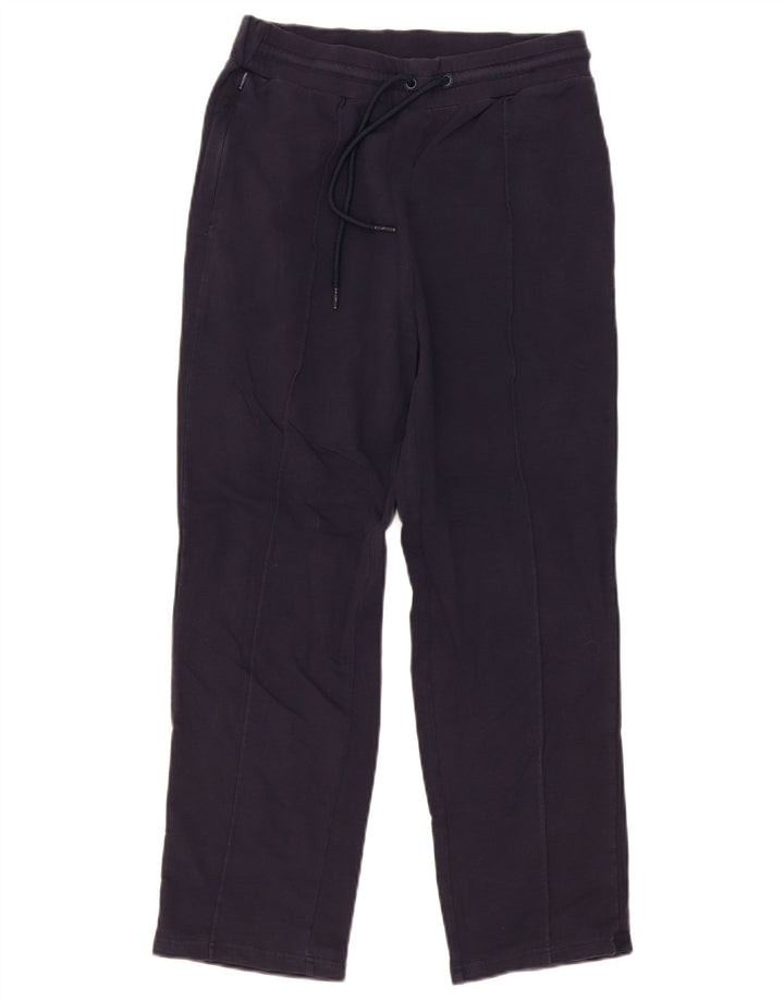 Damskie spodnie dresowe Marks & Spencer UK 12, średnie, granatowe, bawełniane