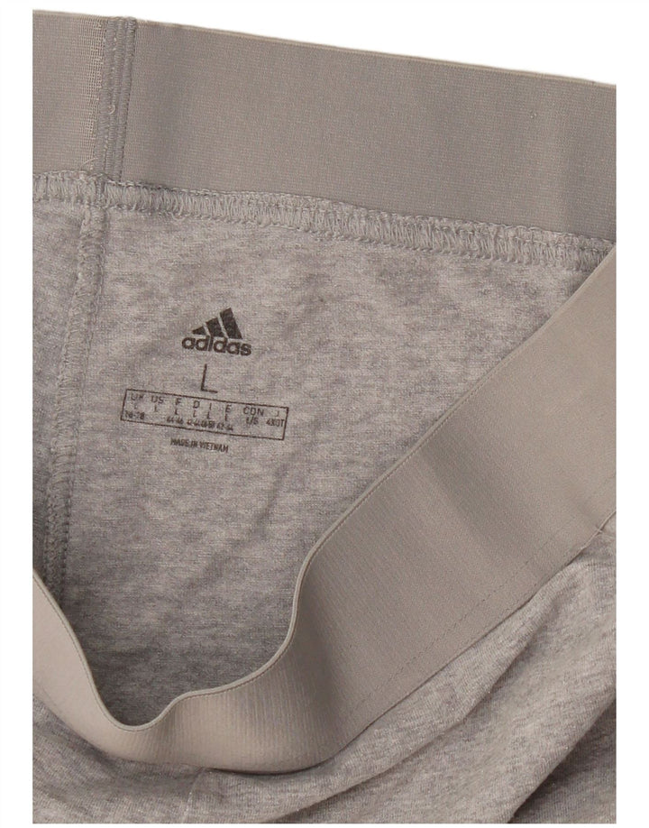 Legginsy Damskie Adidas UK 16/18 Duże Szare