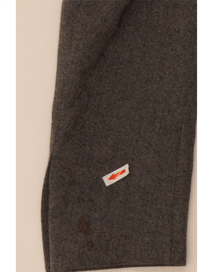 Marks & Spencer Męska marynarka slim fit z 2 guzikami, UK 42, duża, szara wełna