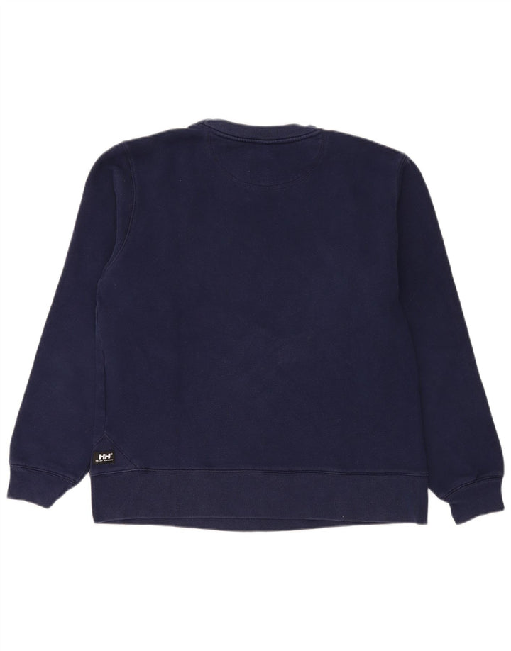 Bluza chłopięca Helly Hansen z grafiką, 15-16 lat, granatowa, bawełniana
