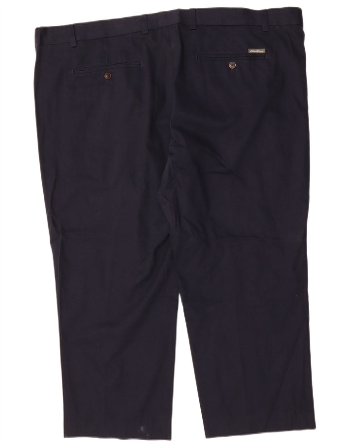 Spodnie męskie EDDIE BAUER W44 L26 Granatowa bawełna
